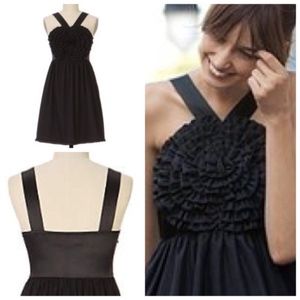 Anthropology Burlap dress